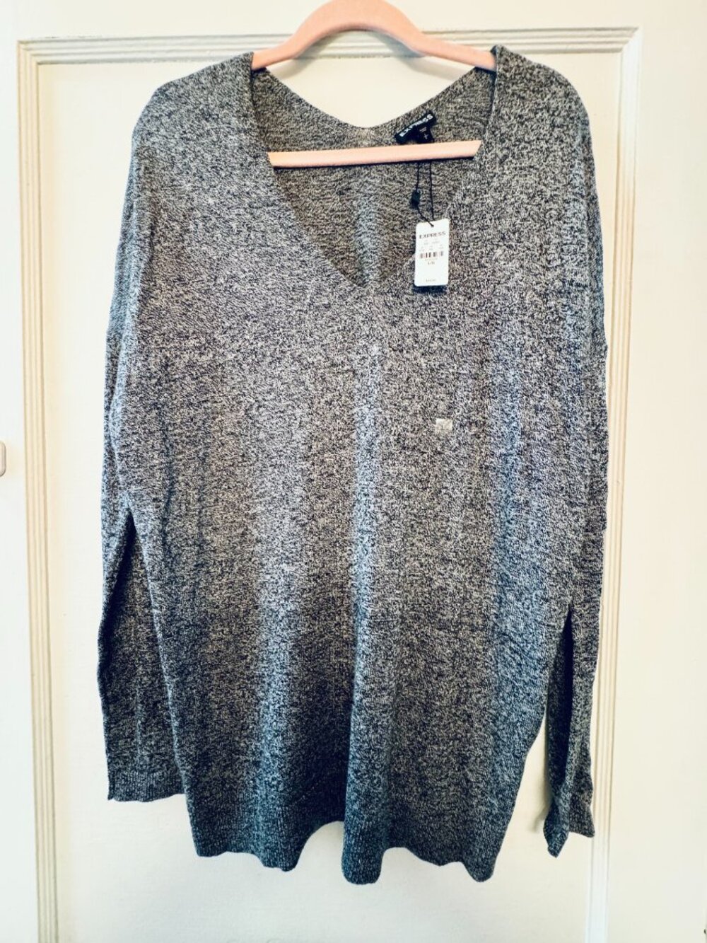 Faux Cashmere Tunic/Oversized Style Sweater NWT